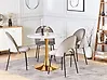 Ruokapöytä BOCA Marmorikuvio/kulta 90 cm 90 cm