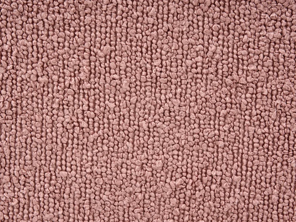 Vattensäng Bouclé VAUCLUSE 180 x 200 cm Pastellrosa_976950