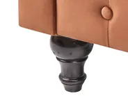 Sofa 3 Seater CHESTERFIELD Velvet Golden Brown_1033576