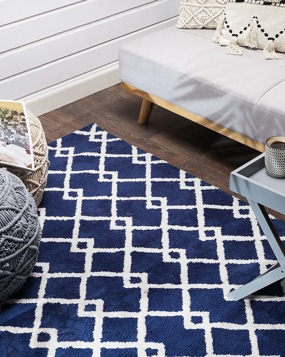Rug SERRES Blue 160 x 230 cm_1177807