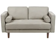Sofa 2 Seater NURMO Fabric Taupe_896354