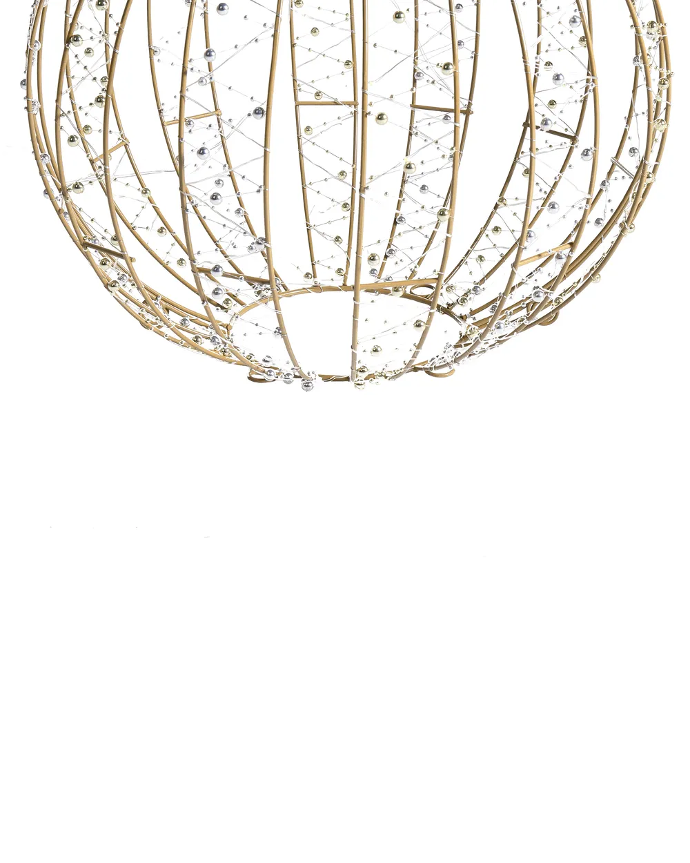 Outdoor Decoration LED GAROUR 65/50/40 cm Bauble Gold_950441