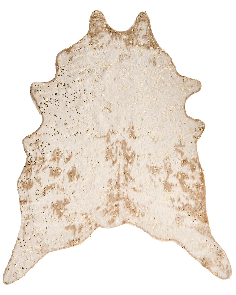 Faux Cowhide Rug BOGONG Light Beige 150 x 200 cm