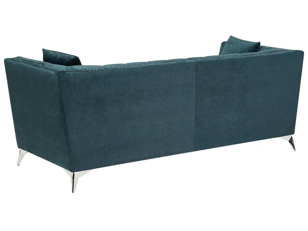 Sofa 3 Seater GAULA Velvet Teal_706328