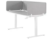 Desk Screen WALLY 80 x 40 cm Light Grey_800927