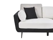Sofa 3 Seater BOLGA Fabric Black_1075154