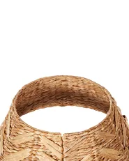 Christmas Tree Collar FLATEYRI 60 cm Water Hyacinth Natural_880265