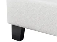 Bed without Headboard Fabric ROANNE 180 x 200 cm (EU Super King) Light Grey_903127