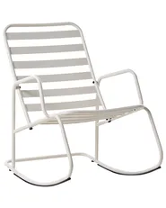 Garden Rocking Chair TURI Metal Off-White_1020869