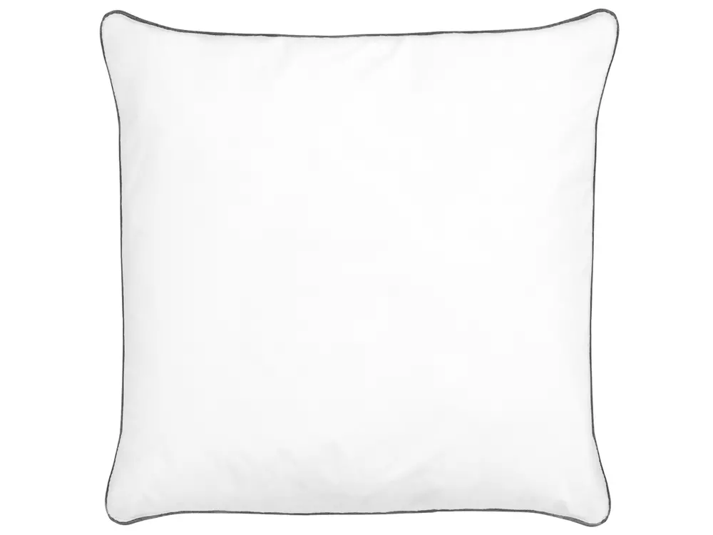 Bed Pillow PELISTER High 80 x 80 cm Microfibre White