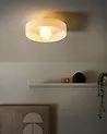 Taklampe LUGUSE Glass Hvit