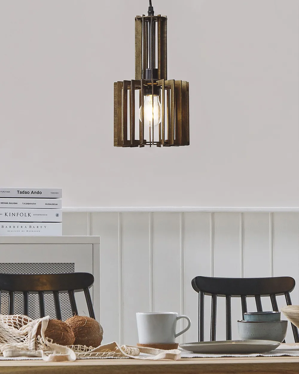 Pendant Lamp NIARI Dark Brown
