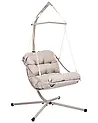 Riipputuoli jalustalla ALGHERO Metalli Beige