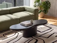 Soffbord CONZA 57 cm 120 cm Svart_1125478