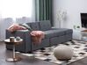 Sofa Bed 3 Seater FALSTER with Storage Fabric Dark Grey