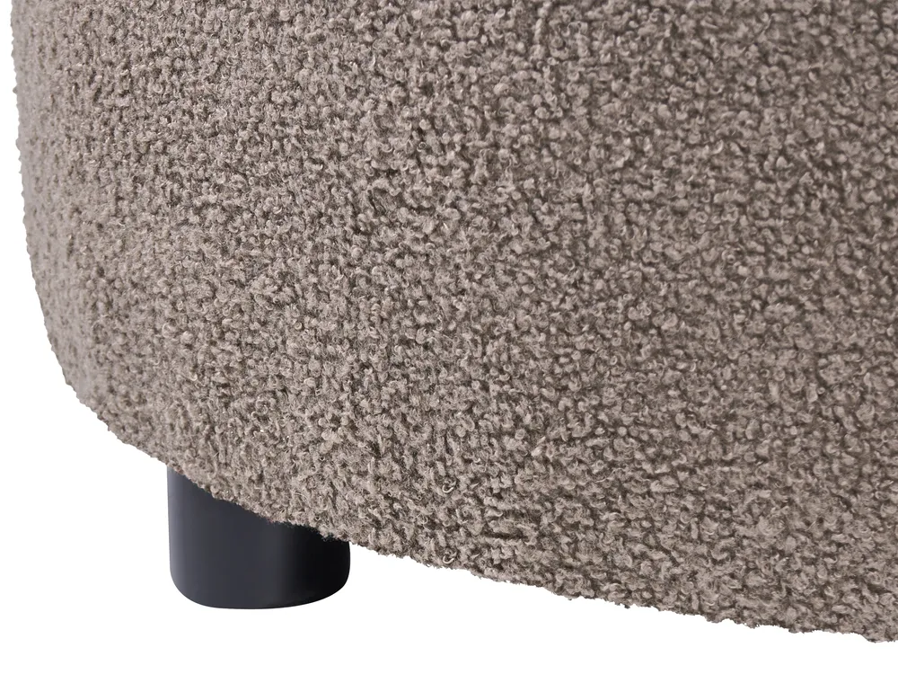 Sofa 3 Seater BLAVAND Boucle Taupe_1061455