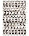 Rug TAVAK Beige 160 x 230 cm Leather