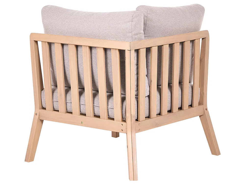 Trädgårdshörnsektion RIVELLO Akaciaträ Ljusbrun_1156192
