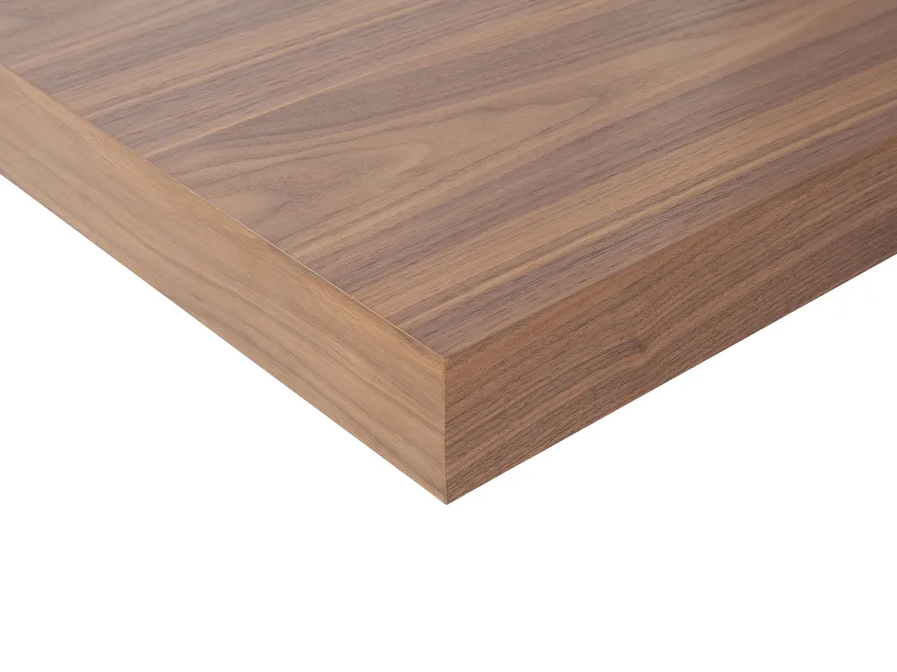 Bed with LED ZEN 180 x 200 cm (EU Super King) Brown Ash Wood_750566