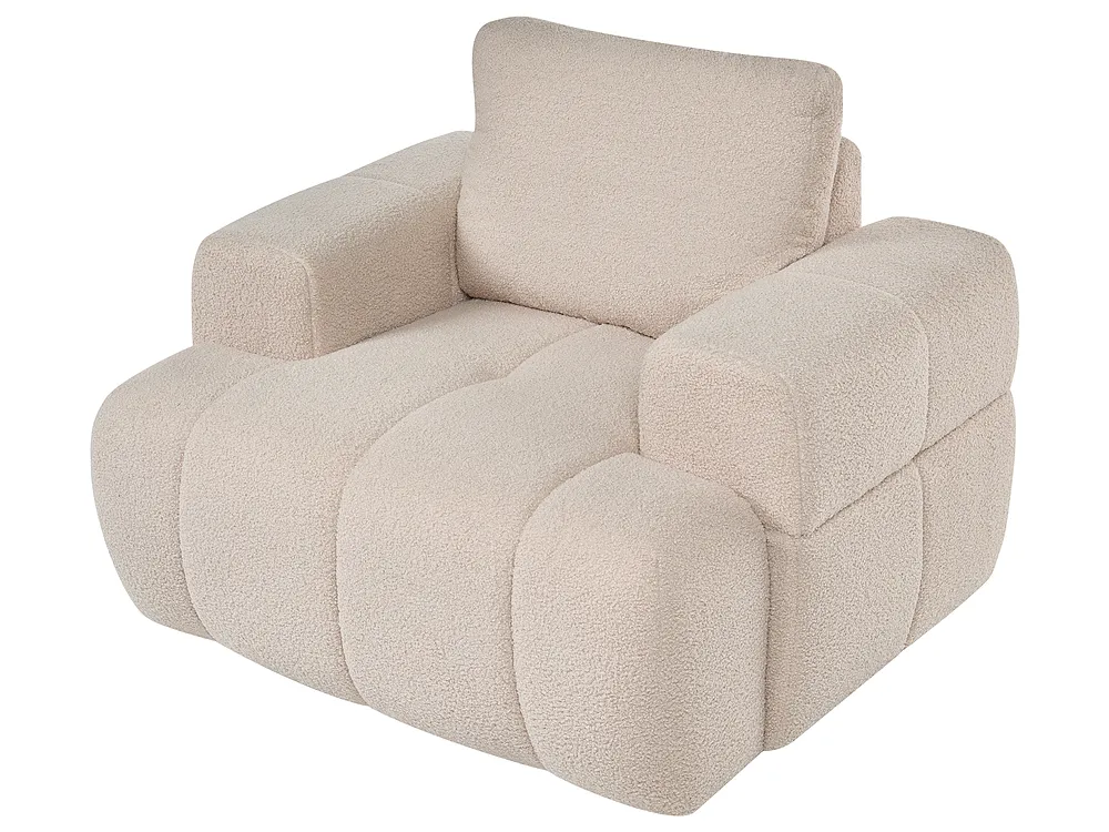 Sofagruppe 5-seters NARILLA Bouclé Beige_1161138