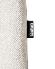 Set of 2 Dining Chairs Swivel JENNER Fabric Off-White_992986
