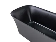 Freestanding Bathtub LANALHUE 1600 x 750 mm Black_1033603