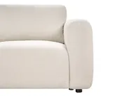 Modular Corner Sofa 5 Seater KIVVIK Boucle Off-White Right Hand_1045651