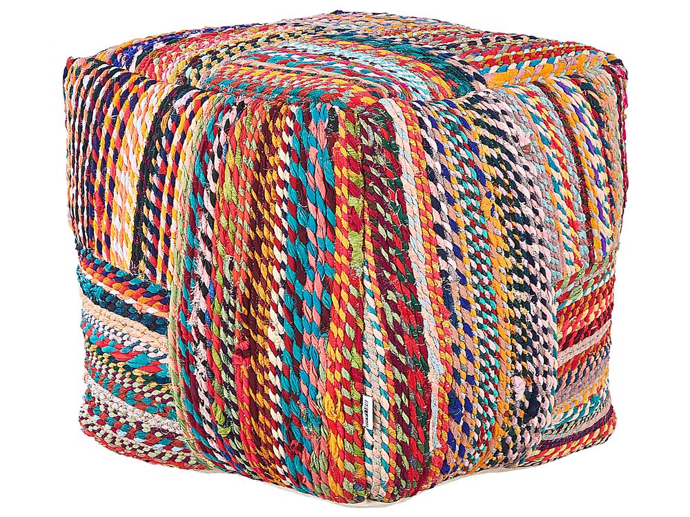 Pouffe MEKHTAR Cotton Multicolour