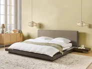 Bed Boucle ZEN 180 x 200 cm (EU Super King) Dark Ash Wood_1080051