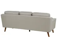 Sofa 3 Seater LOKKA Fabric Beige_897622