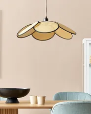 Pendant Lamp MEROO Paper Natural_872927