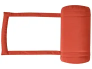 Sun Lounger with Cushion BRESCIA PREMIUM Acacia Wood Red_990709