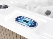 Outdoor Hot Tub with LED VILLARRICA White_965317