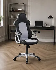 Office Chair EXPLORER Faux Leather Black_1188163