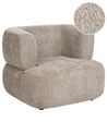 Armchair LOHJA Chenille Taupe