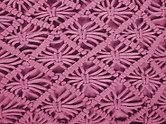 Pouffe Macramé BERRECHID Cotton Pink_1171939