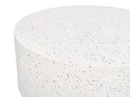 Soffbord TREZZO 90 cm 90 cm Terrazzoeffekt Off-White_873774