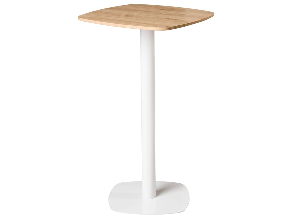 Baaripöytä MORELLA Vaaleanruskea/valkoinen 60 cm 60 cm