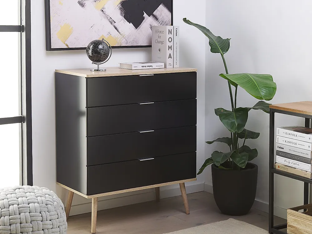 4 Drawer Chest WALPI Black_1177990