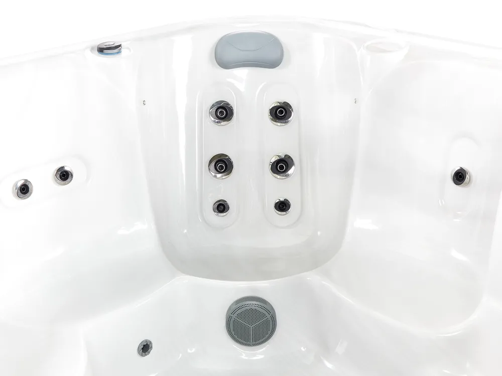 Ulkoporeallas LED-valolla CALIMA Valkoinen_965260