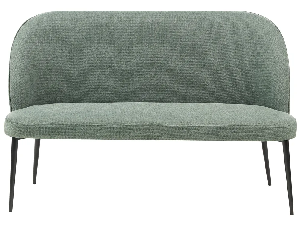 Dining Bench 2 Seater OSBY Fabric Green