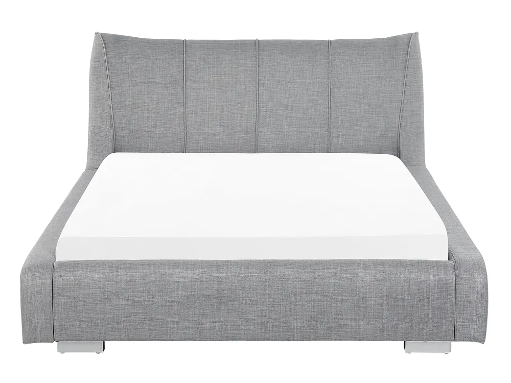 Waterbed Fabric NANTES 140 x 200 cm (EU Double) Light Grey_757968