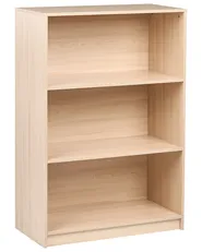 3 Tier Bookcase ZEHNA 117 cm Light Brown_1026498