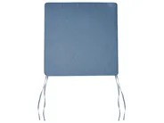 Set of 8 Garden Chair Cushions SASSARI PREMIUM 46 x 46 cm Blue_1070886