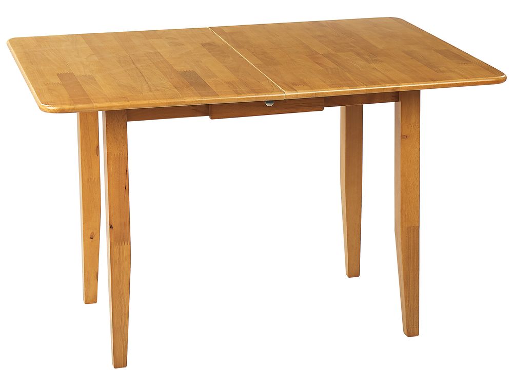 Extending Dining Table MASELA Brown 90/120 cm 60 cm Wood
