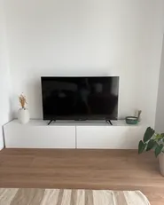 TV-taso seinälle GLADSTONE Valkoinen_1062768