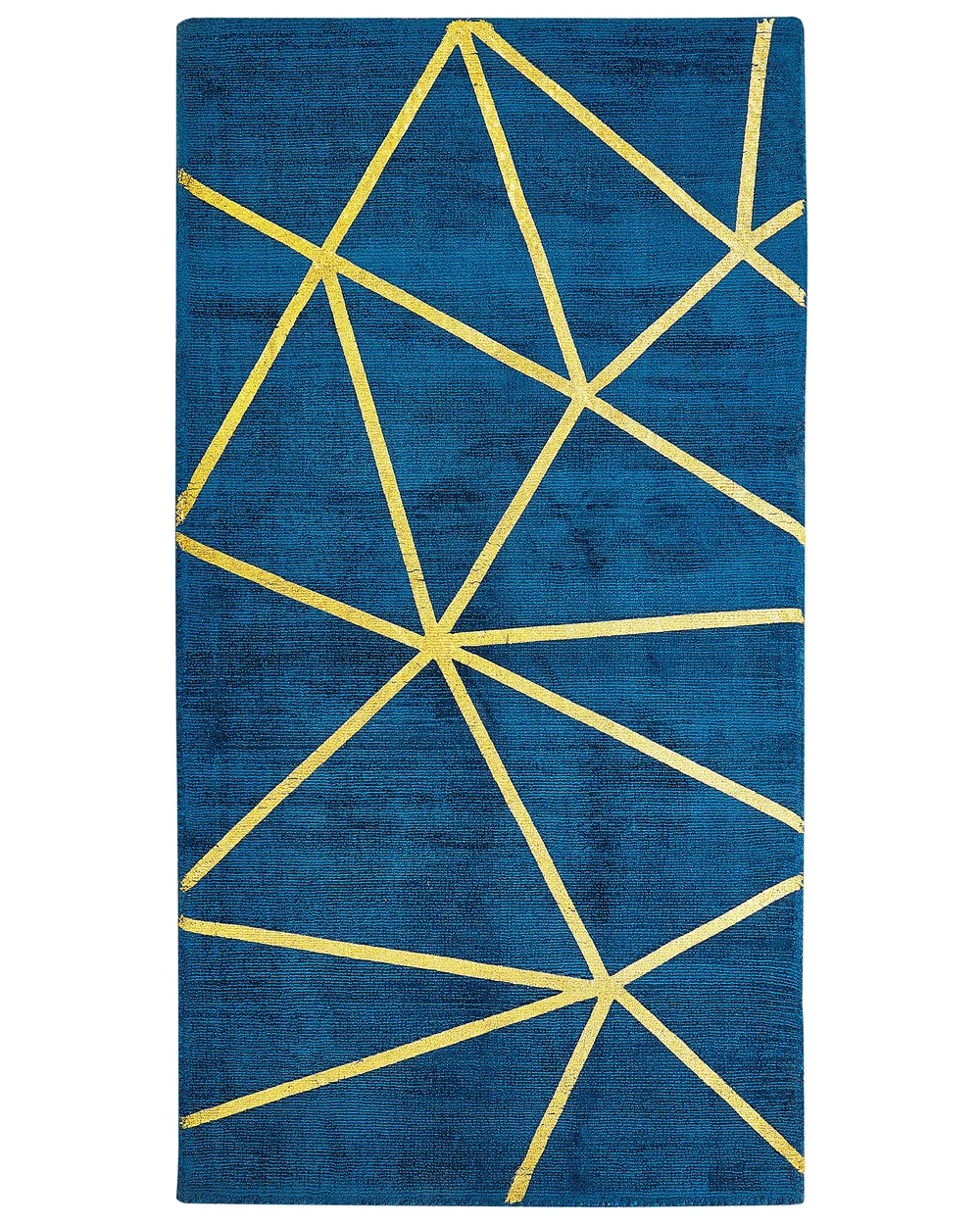 Rug HAVZA Blue 80 x 150 cm Viscose