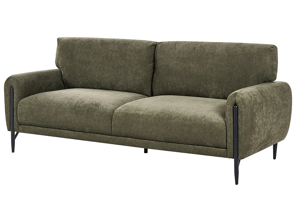 Sofa 3 Seater SKARO Chenille Green_1156682
