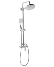 Mixer Shower Set with Rainshower TINKISSO Silver_786737