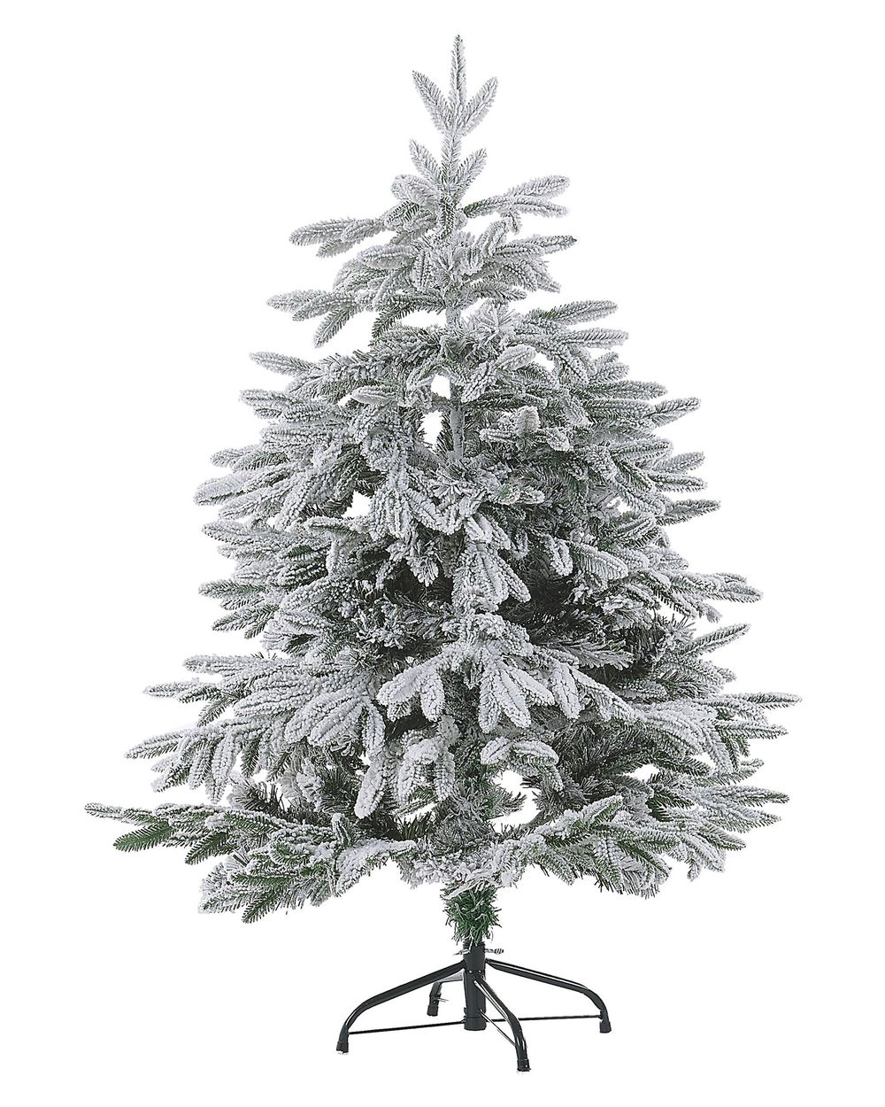 Luminen joulukuusi BASSIE 120 cm Valkoinen